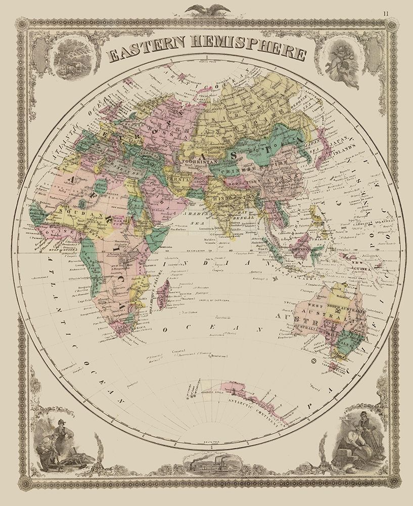 Eastern Hemisphere - Andreas 1875