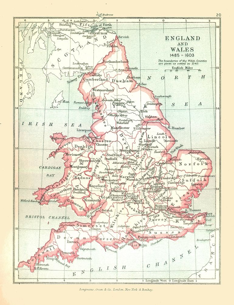England Wales 1543 - Gardiner 1902