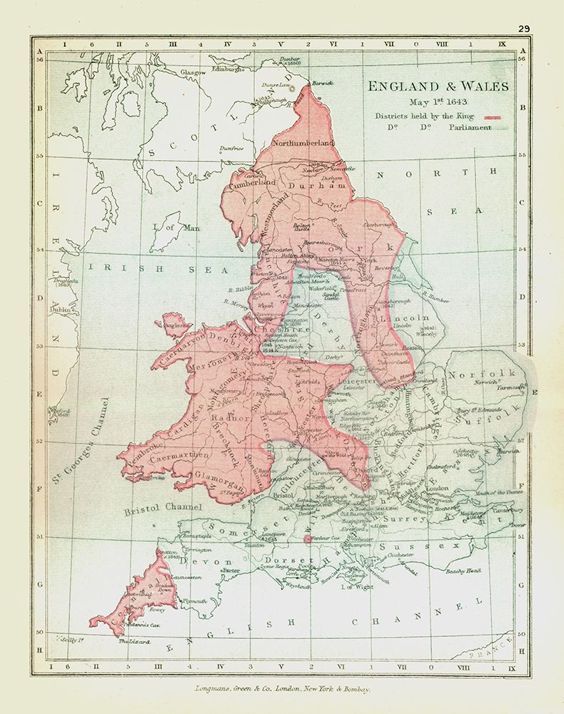 England Wales 1643 - Gardiner 1902