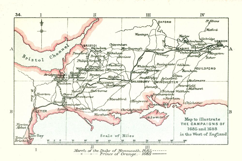 Campaigns 1685 England - Gardiner 1902