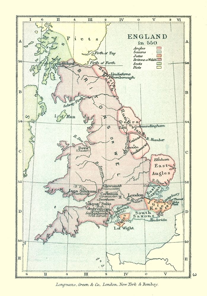 England in 550 - Gardiner 1902