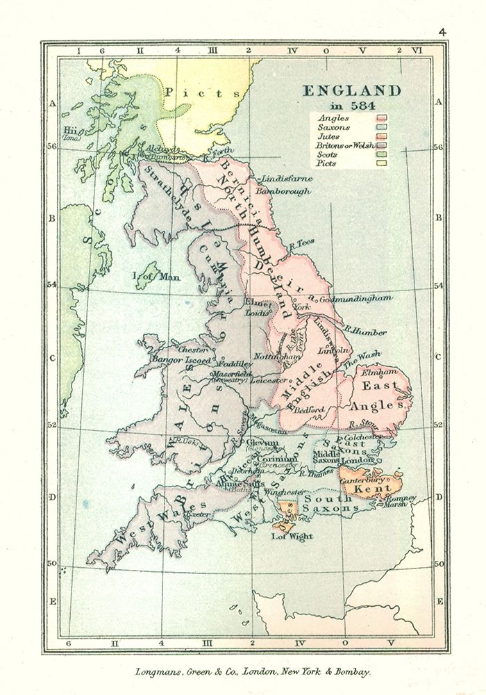 England in 584 - Gardiner 1902