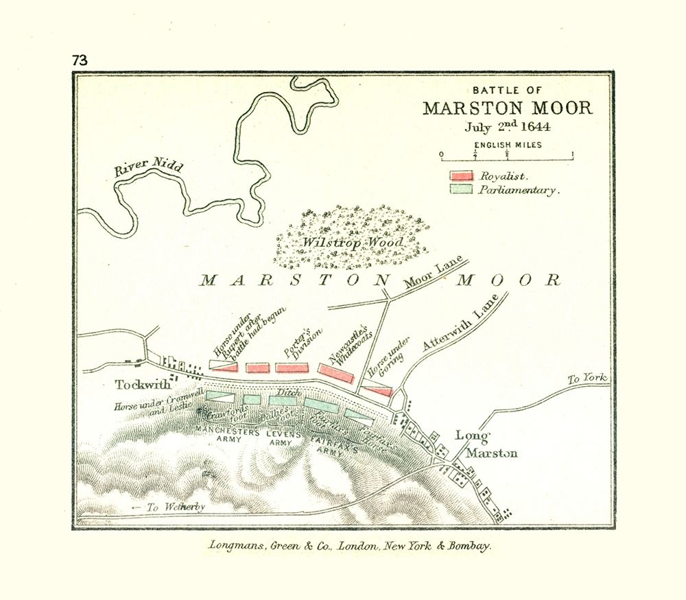 Marston Moor 1644 England - Gardiner 1902