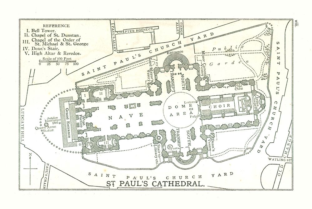 St Pauls Cathedral England - Philip 1904