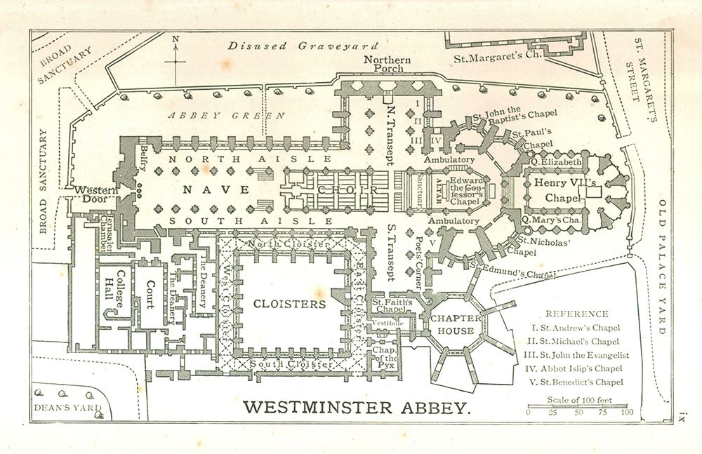 Westminster Abbey England - Philip 1904