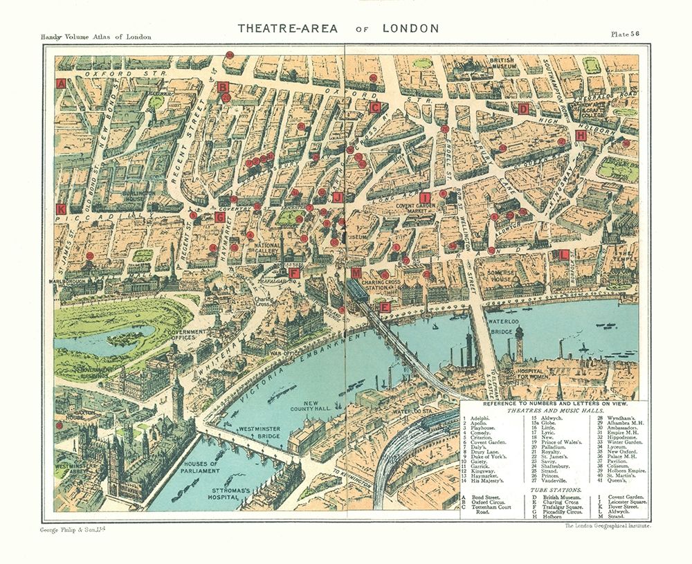 Theatre Area London England - Philip 1904