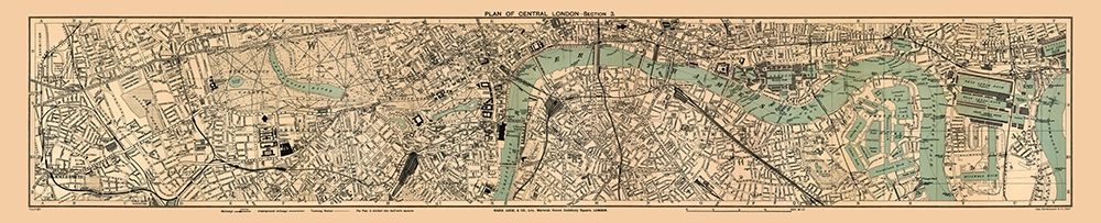 Central London England - Ward 1904