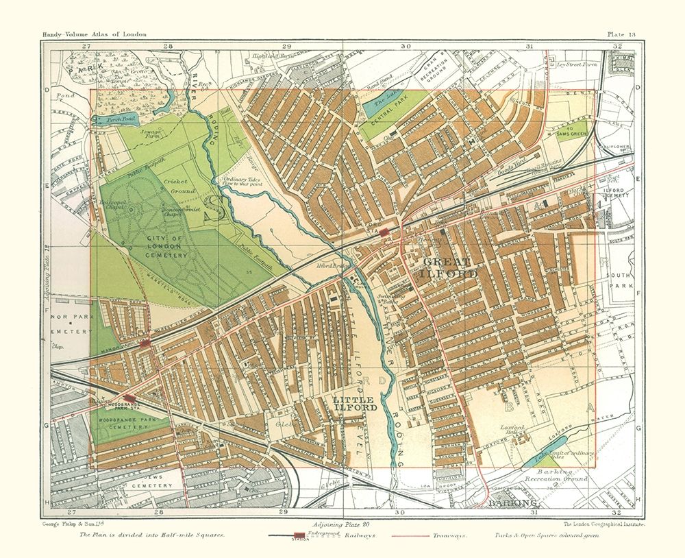 Great Ilford London England - Philip 1904