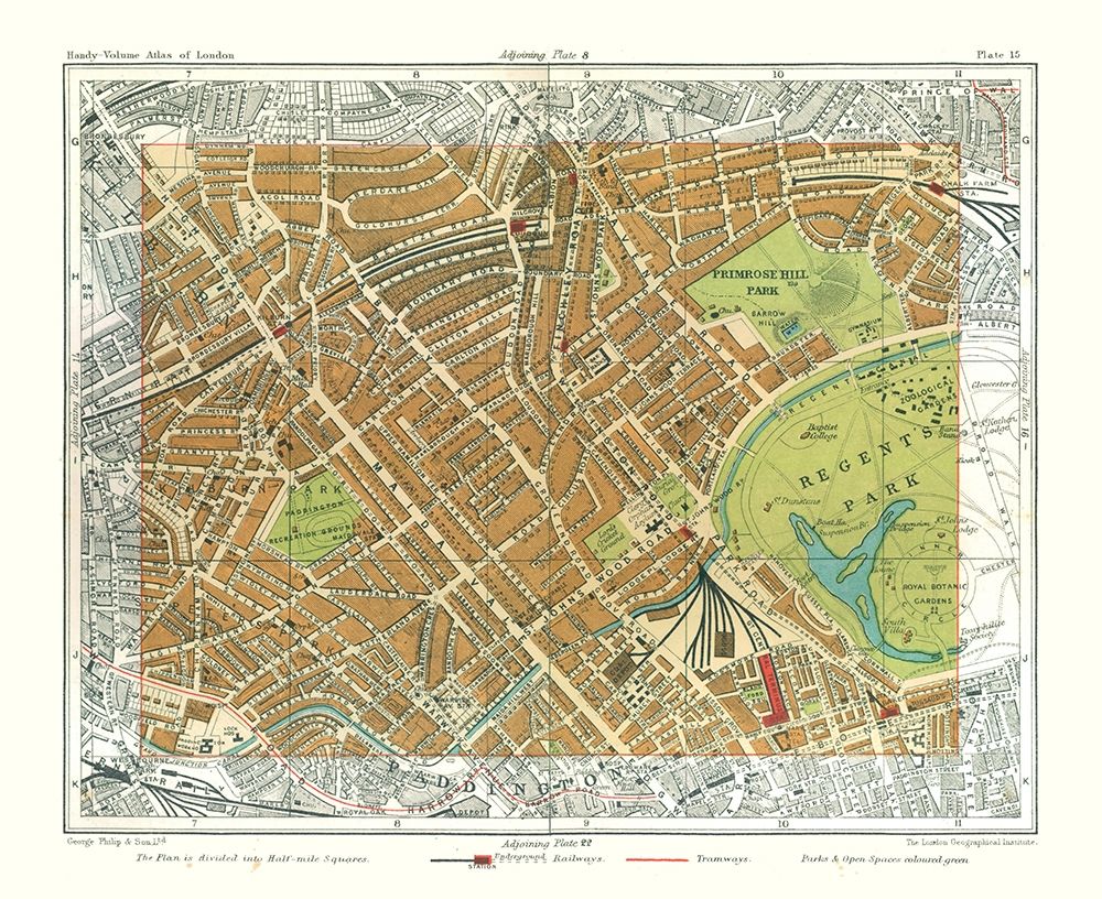 Regents Park London England - Philip 1904