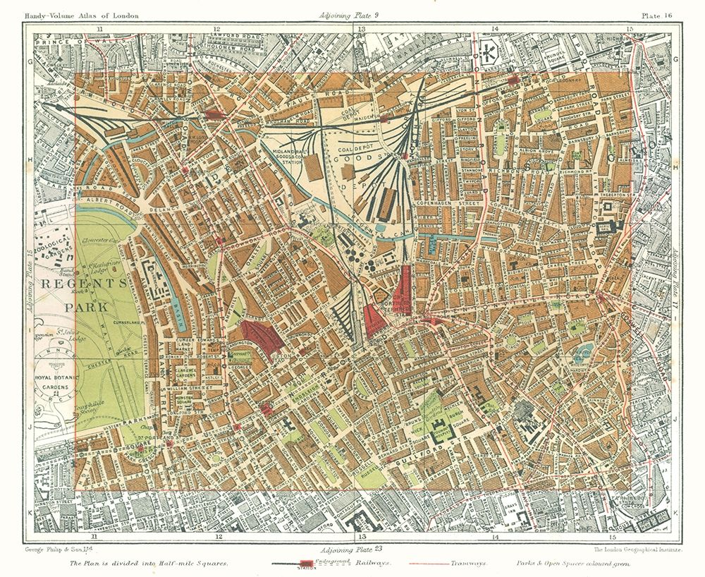 Islington London England - Philip 1904