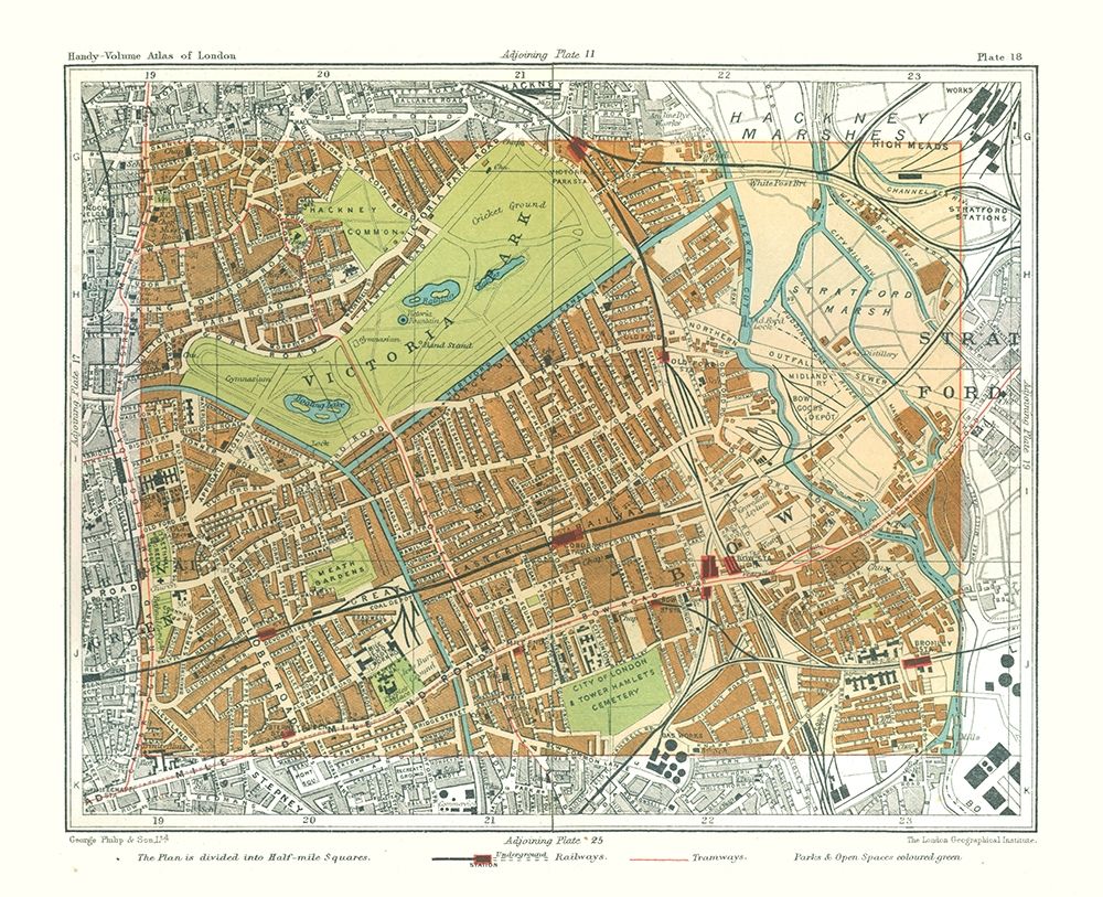 Victoria Park London England - Philip 1904