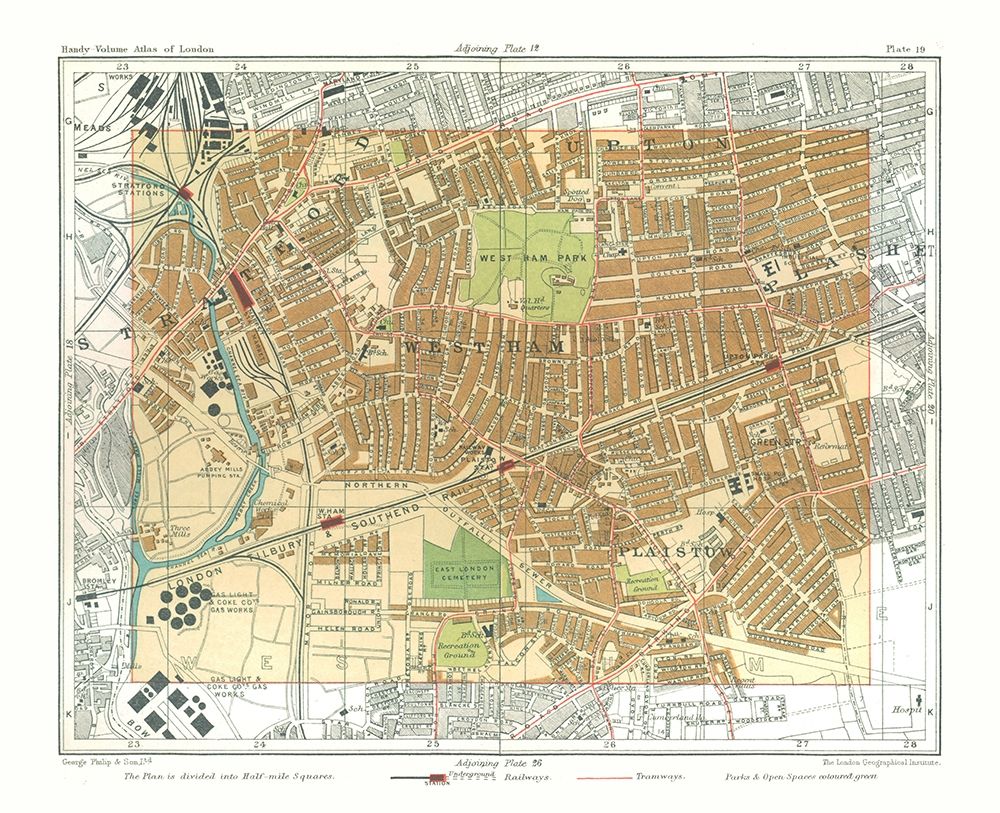 West Ham London England - Philip 1904