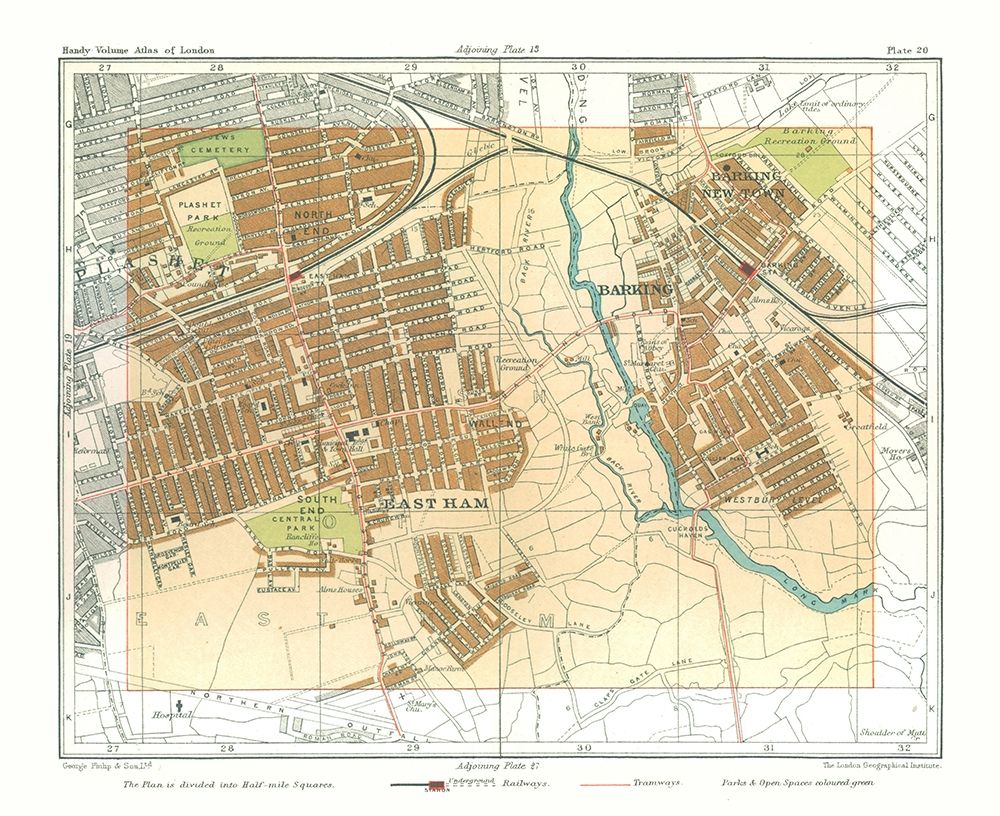East Ham London England - Philip 1904