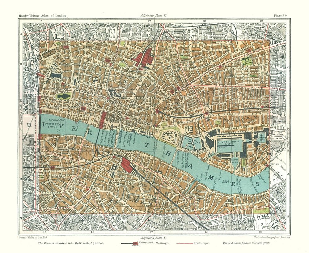 Tower of London England - Philip 1904