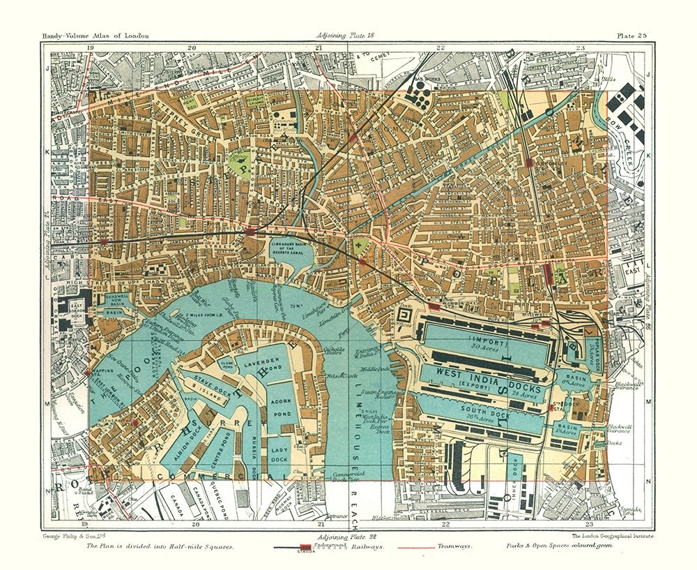 Poplar London England - Philip 1904