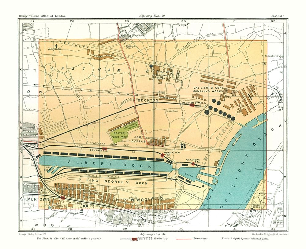 Albert Dock London England - Philip 1904