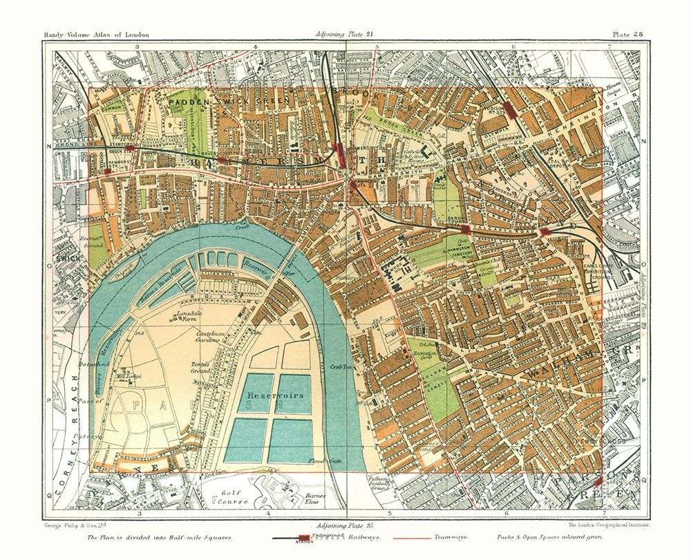 Hammersmith London England - Philip 1904