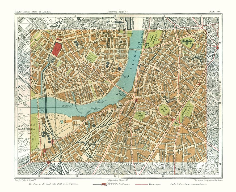 Lambeth London England - Philip 1904