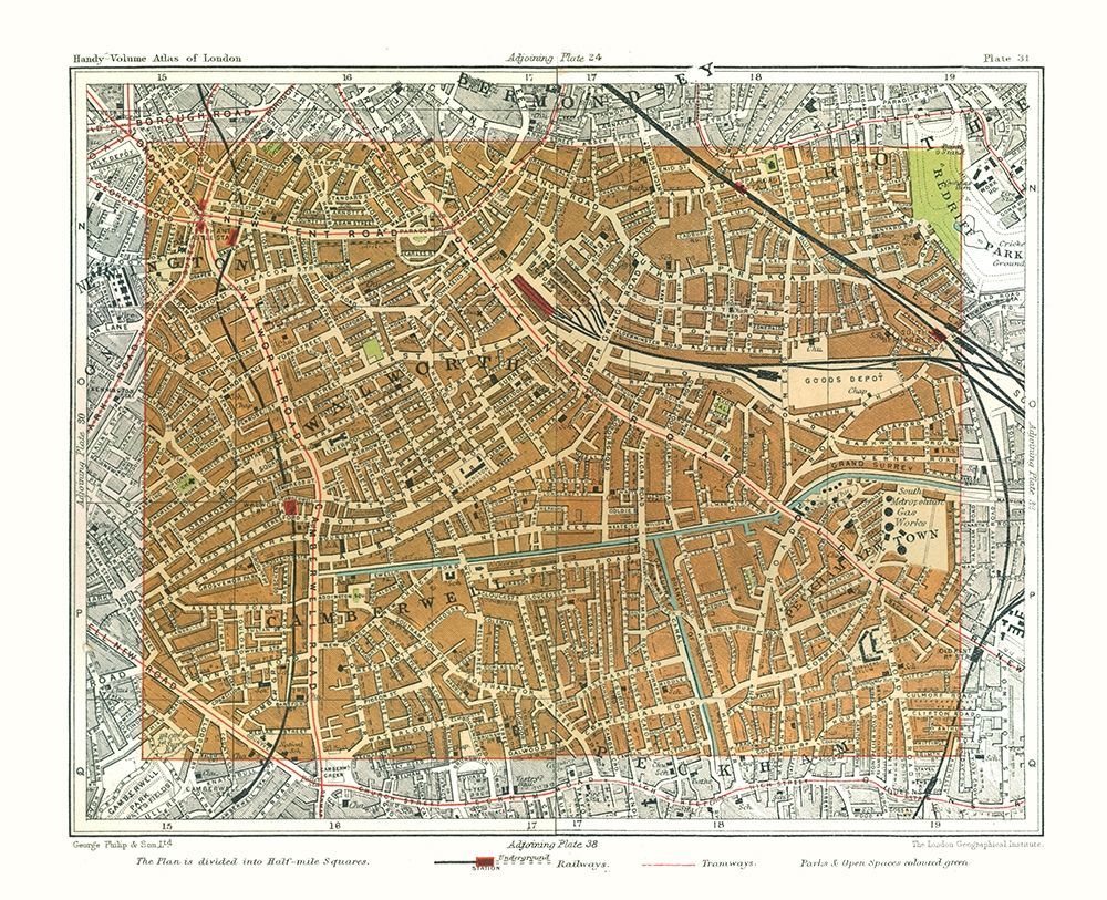 Walworth London England - Philip 1904