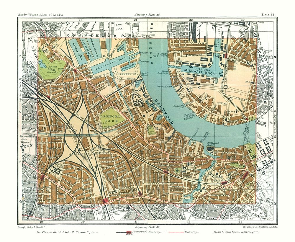 Deptford London England - Philip 1904