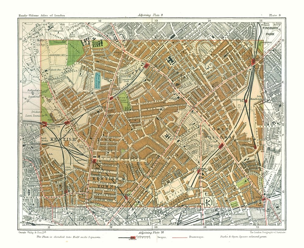 Holloway London England - Philip 1904