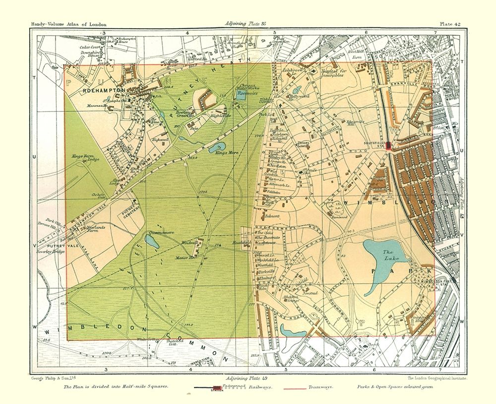 Wimbledon Park London England - Philip 1904