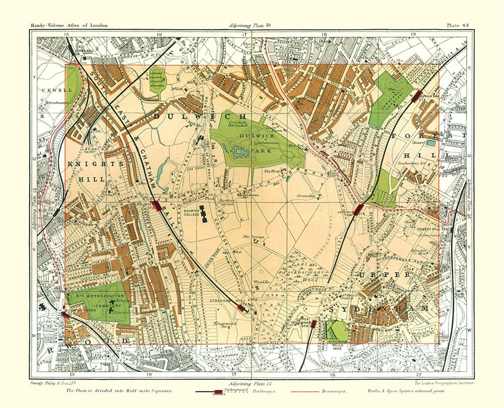 Dulwich London England - Philip 1904