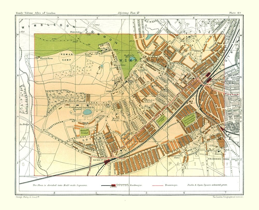 Wimbledon London England - Philip 1904