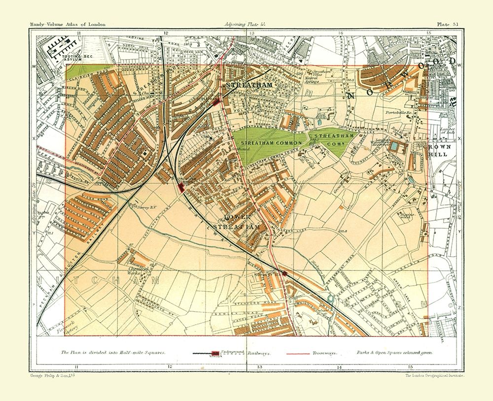 Lower Streatham London England - Philip 1904