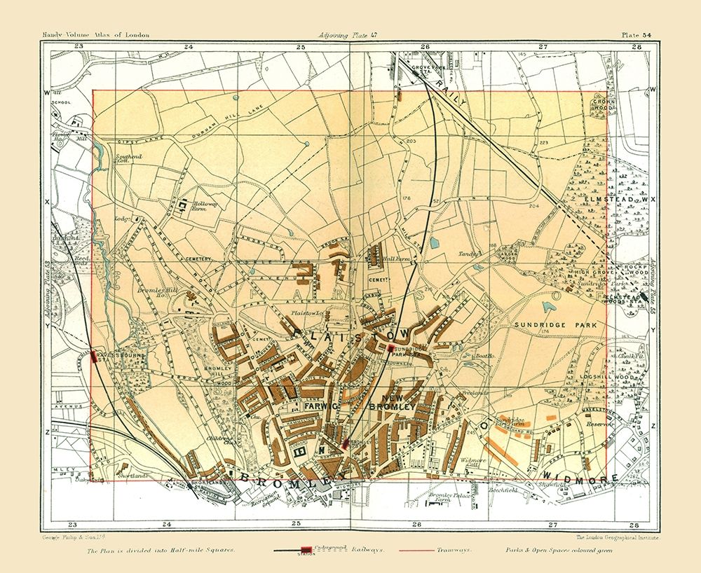 Bromley London England - Philip 1904