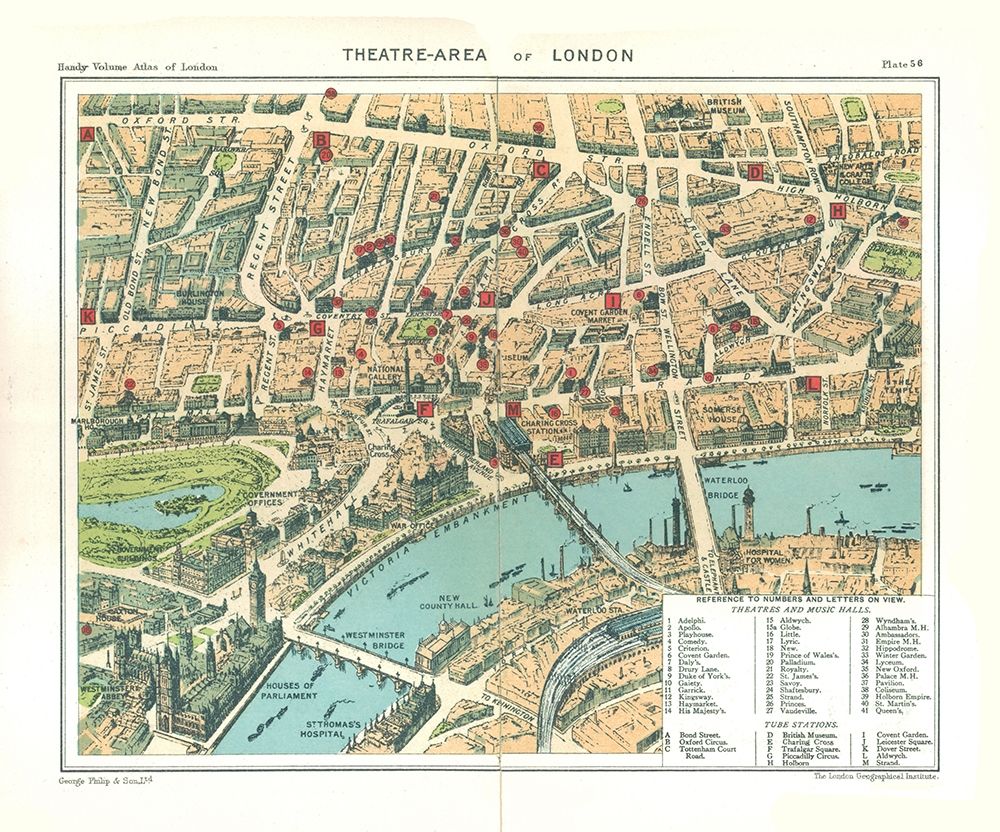 Theatre Area London England - Philip 1904