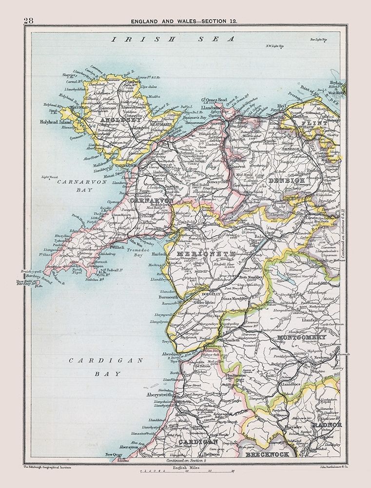 West England - Bartholomew 1892