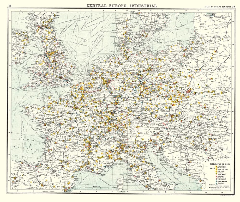Central Europe Industrial  - Newnes 1907