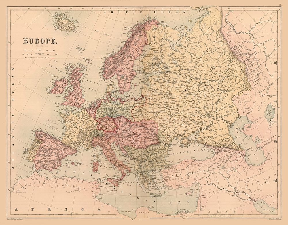 Europe - Black 1867
