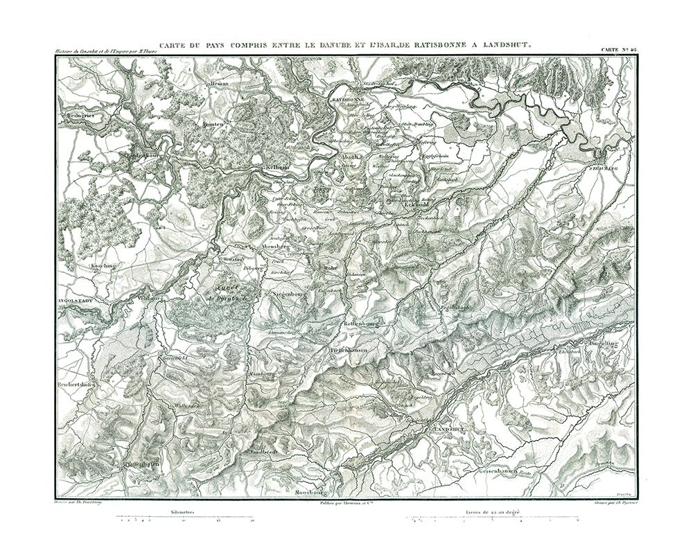Europe Germany - Thiers 1866