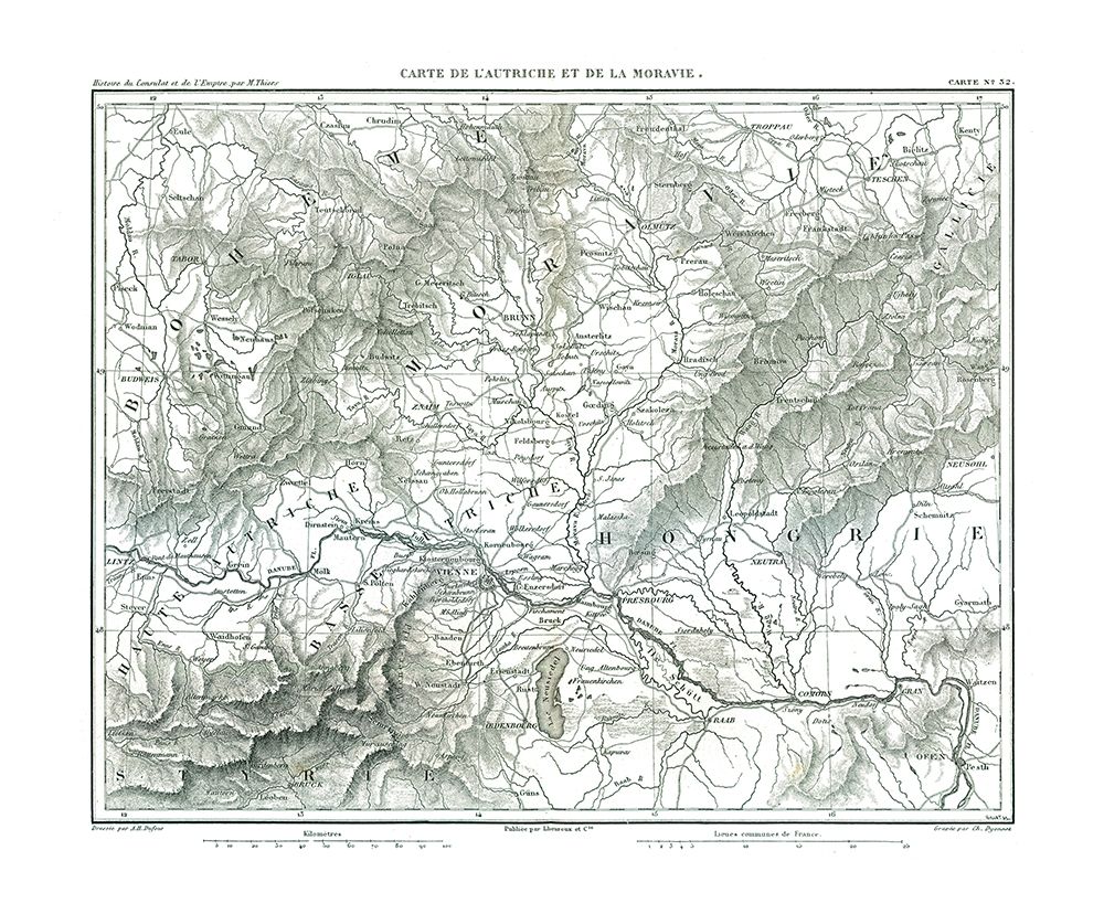 Moravia Austria Europe - Thiers 1866