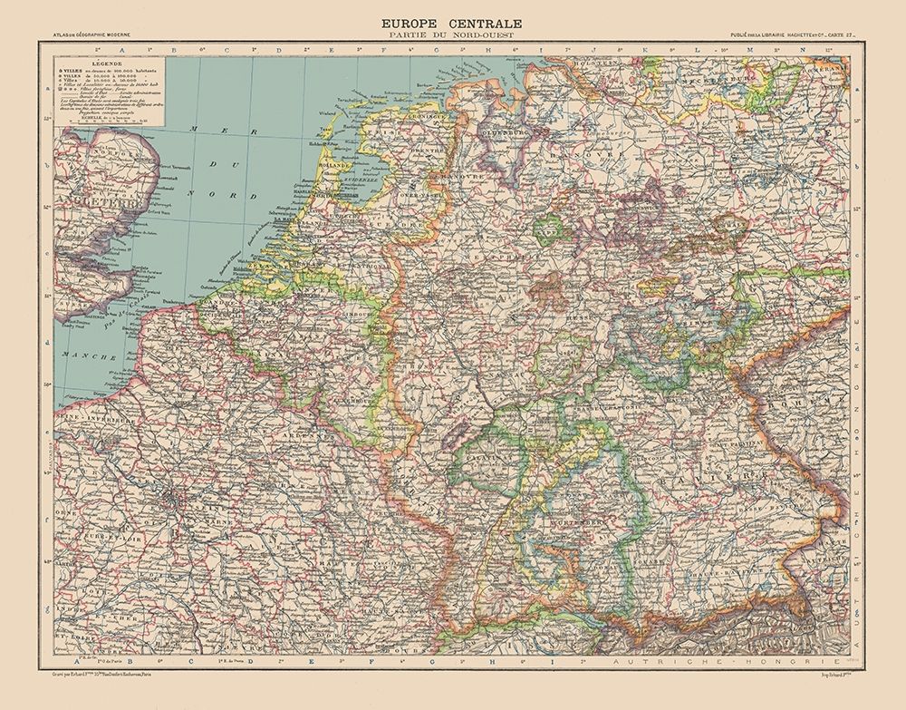 Central Europe - Schrader 1908