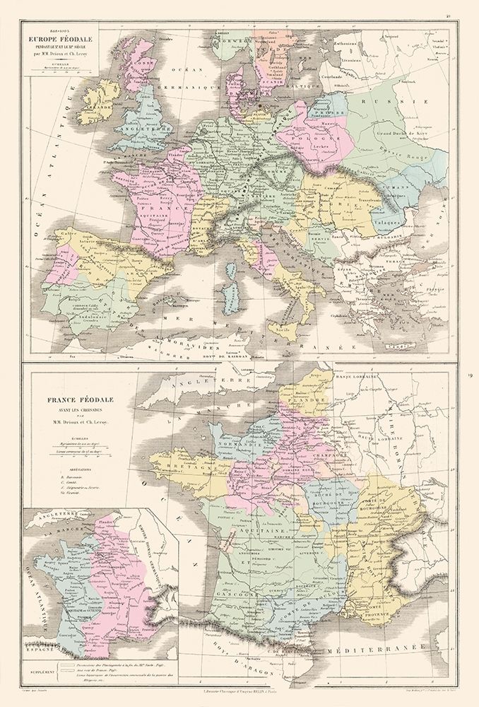 Feudal Europe 888 to 1095 Before Crusades