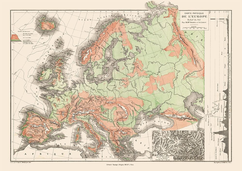 Physical Europe Terrain Floor - Drioux 1882