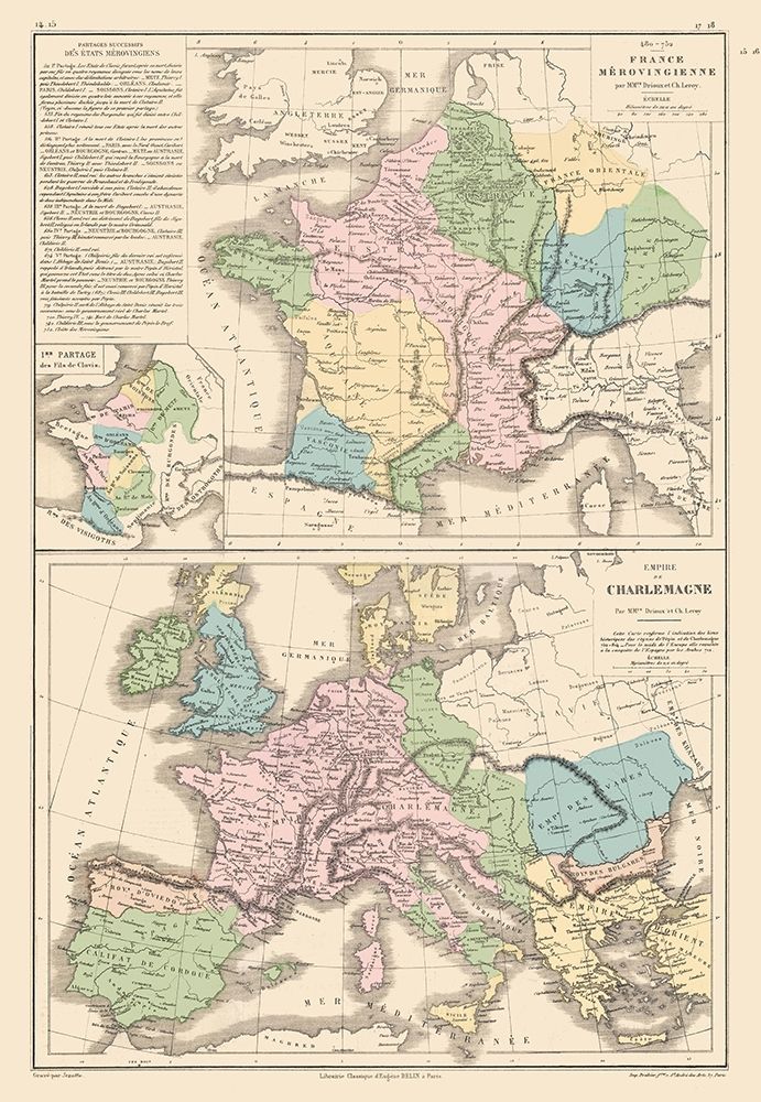 Europe Carolingian Empire Merovingian Dynasty