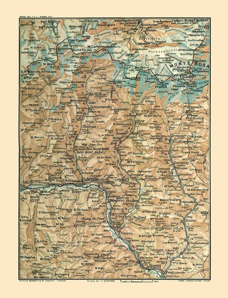 Europe South Switzerland Northwest Italy