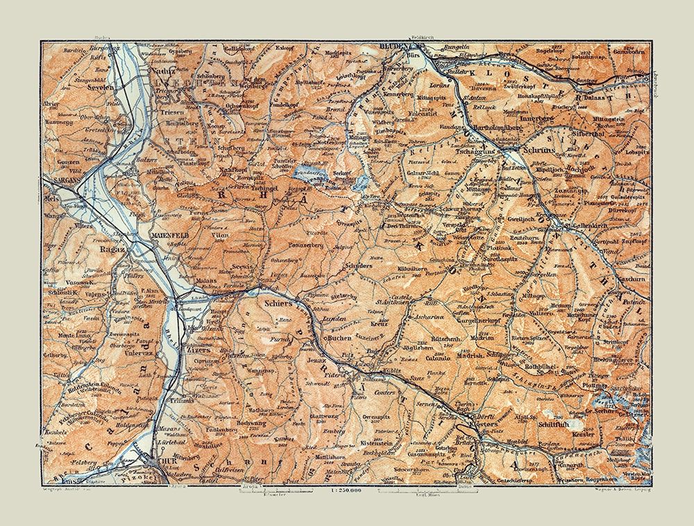 Europe Eastern Switzerland Southwest Austria