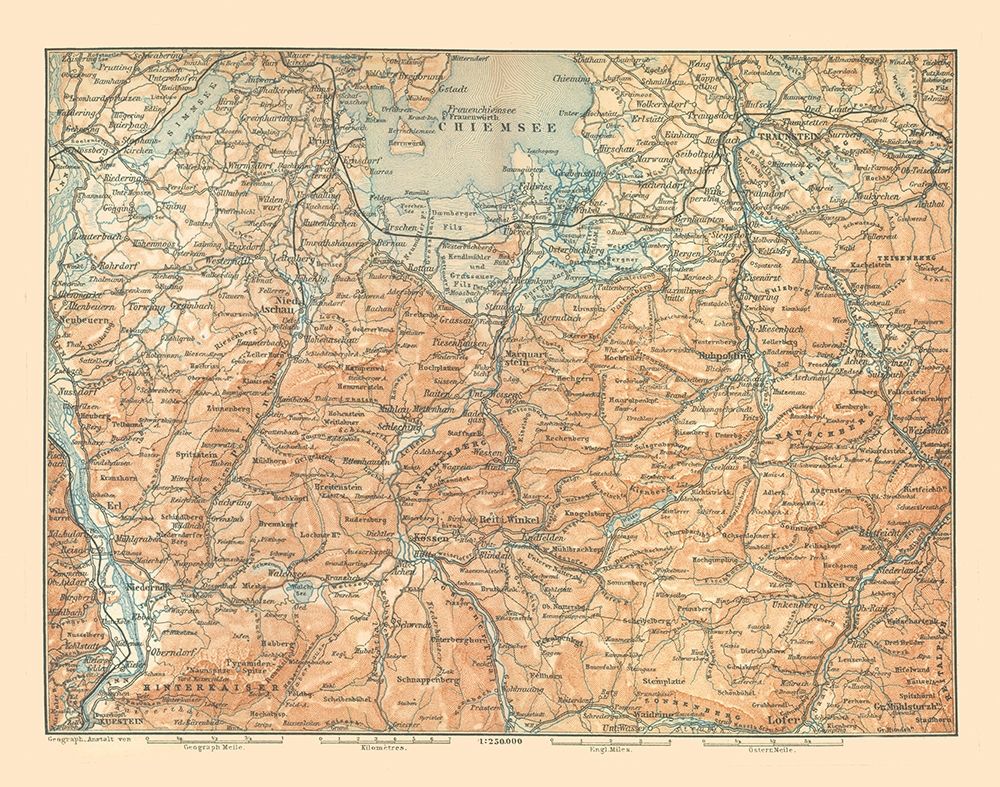 Europe Southeastern Germany Austria - Baedeker