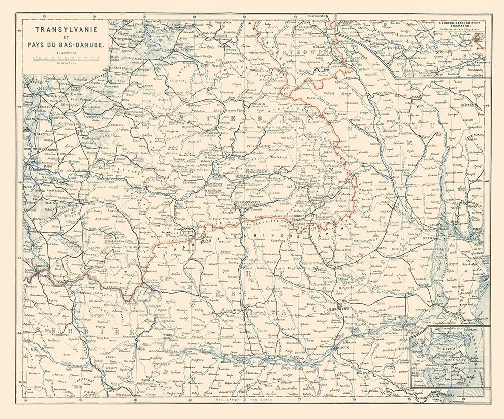 Eastern Europe - Baedeker 1896