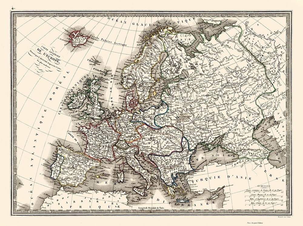 Europe - Monin 1839