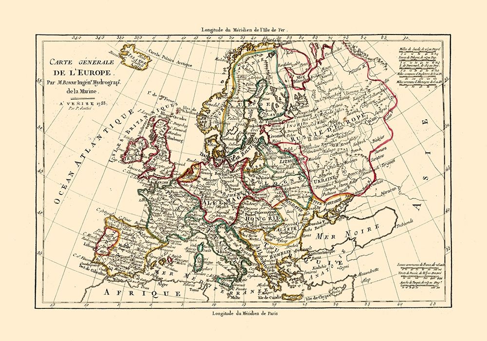 Europe - Santini 1794