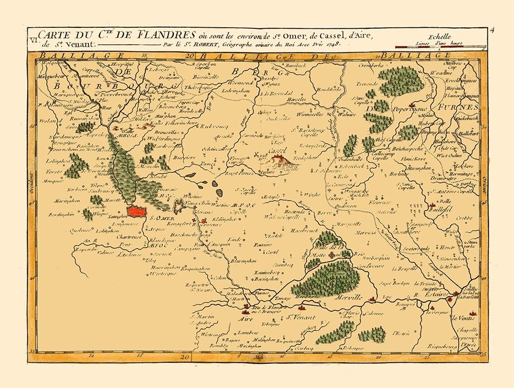 Sain-Omer Poperinge Environs Belgium France - Robert 1748