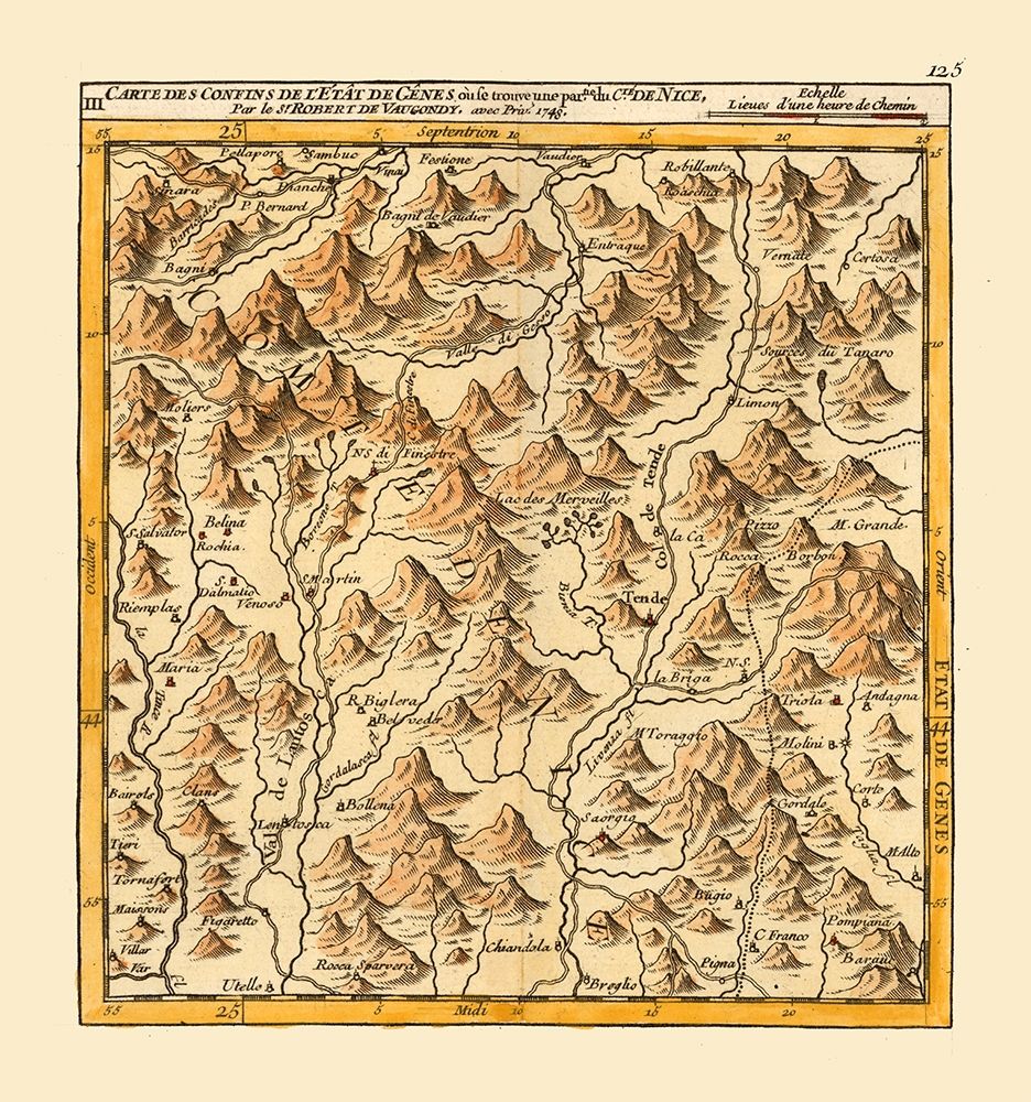 Tende Comune France Cuneo Province Italy - Robert 1748