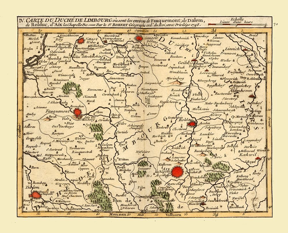 Germany Netherlands Border - Robert 1748