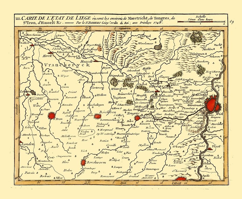 Belgium Netherlands - Robert 1748
